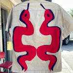 Red By Design #127 Snake Lover Button Up