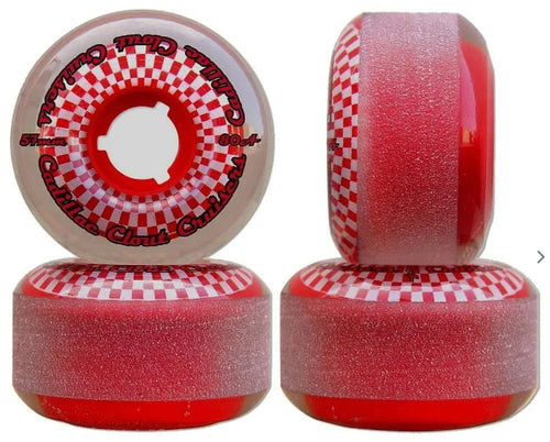 Cadillac Clout Cruisers Skateboard Wheels - 57mm 80a (Set of 4) - WILD FLIER GIFTS AND APPAREL