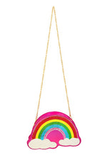 Holographic Rainbow Crossbody Bag Purse