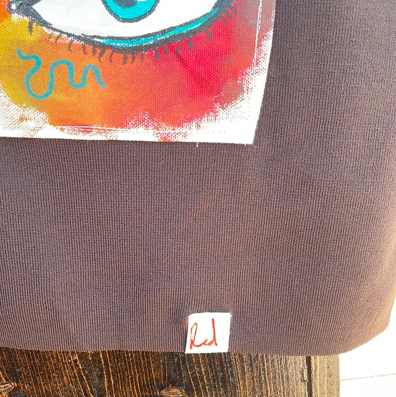Red By Design #132 Eye See The Future Brown Tank