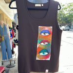 Red By Design #132 Eye See The Future Brown Tank
