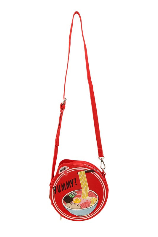 Yummy Noodle Crossbody Bag - WILD FLIER GIFTS AND APPAREL