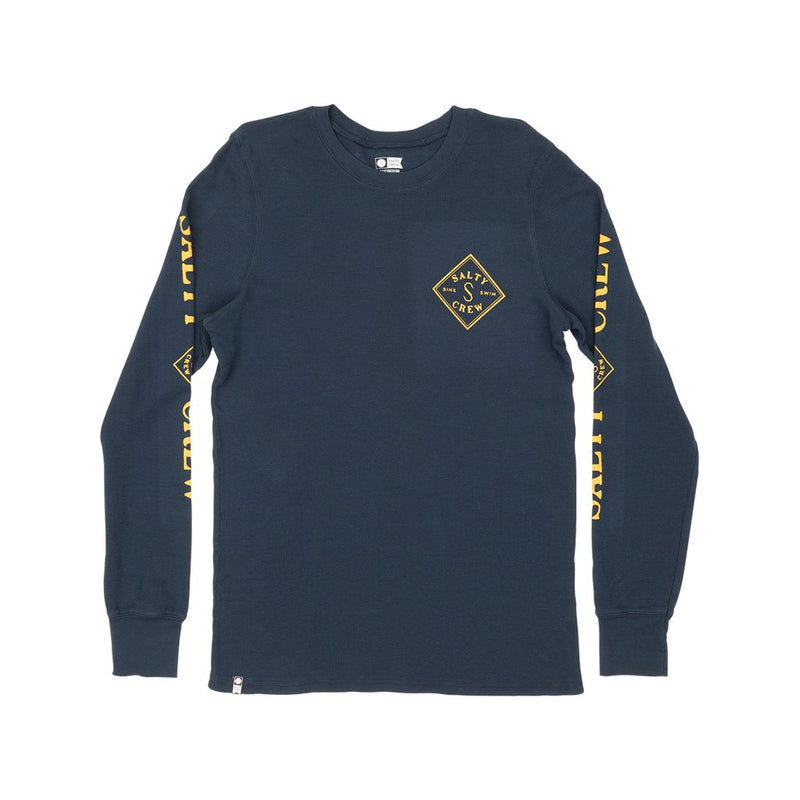 Salty Crew Tippet Navy Thermal L/S Tee