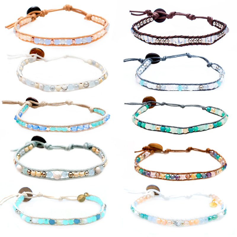 Lotus and Luna Ocean Bracelet Collection