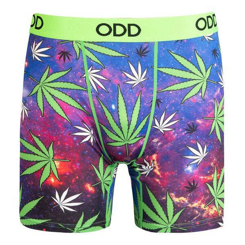Weed Nebula - Mens Odd Boxer Briefs - WILD FLIER GIFTS AND APPAREL