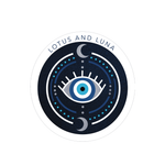 Lotus and Luna "Evil Eye" Sticker - WILD FLIER GIFTS AND APPAREL