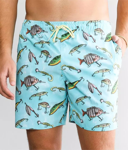 Psycho Tuna Lures Stretch Boardshort - WILD FLIER GIFTS AND APPAREL