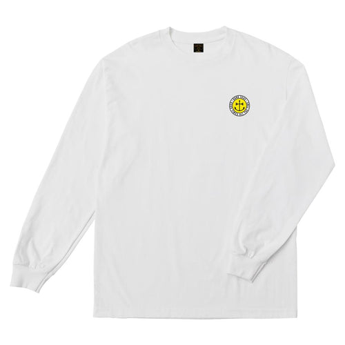 Dark Seas Good Vibes Stock Long Sleeve Tee-White - WILD FLIER GIFTS AND APPAREL