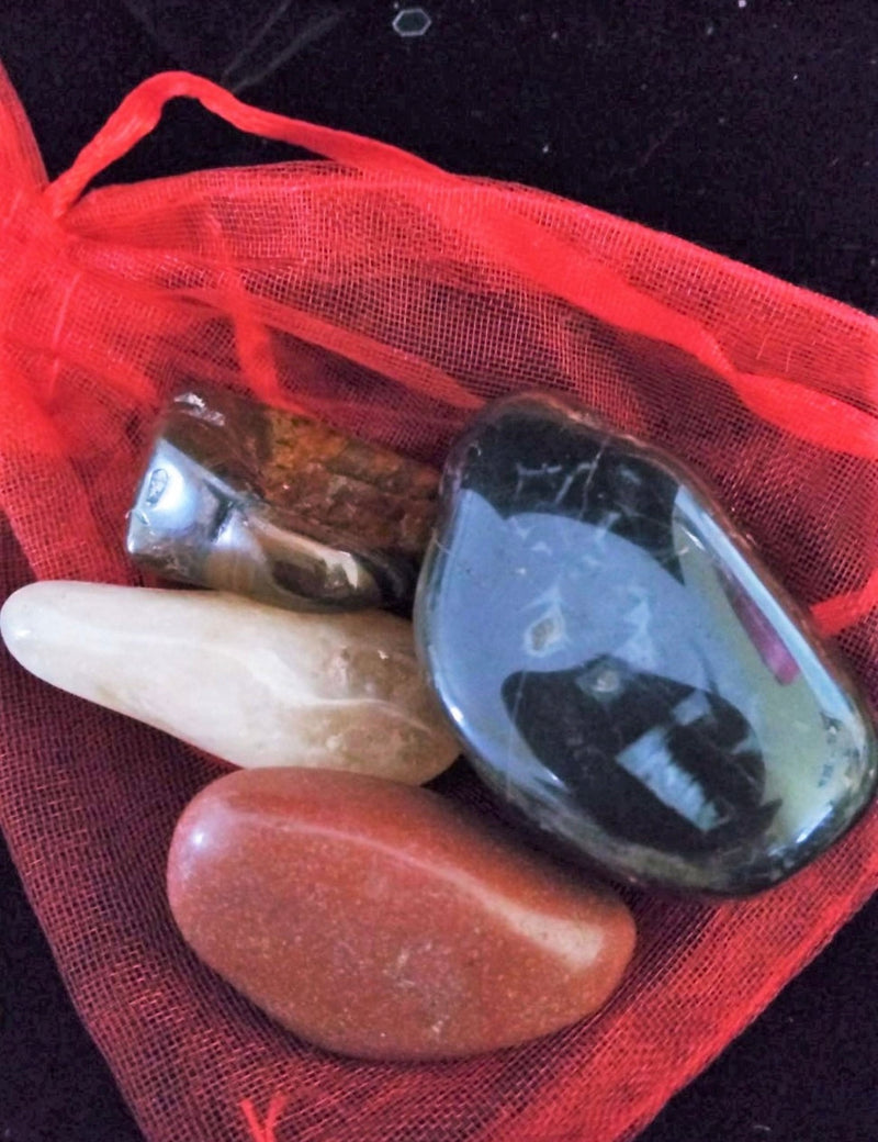 Natures Retreat Courage Crystal Healing Bags
