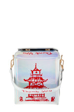 China Style Lunch Box Shape Bag With Handle - WILD FLIER GIFTS AND APPAREL