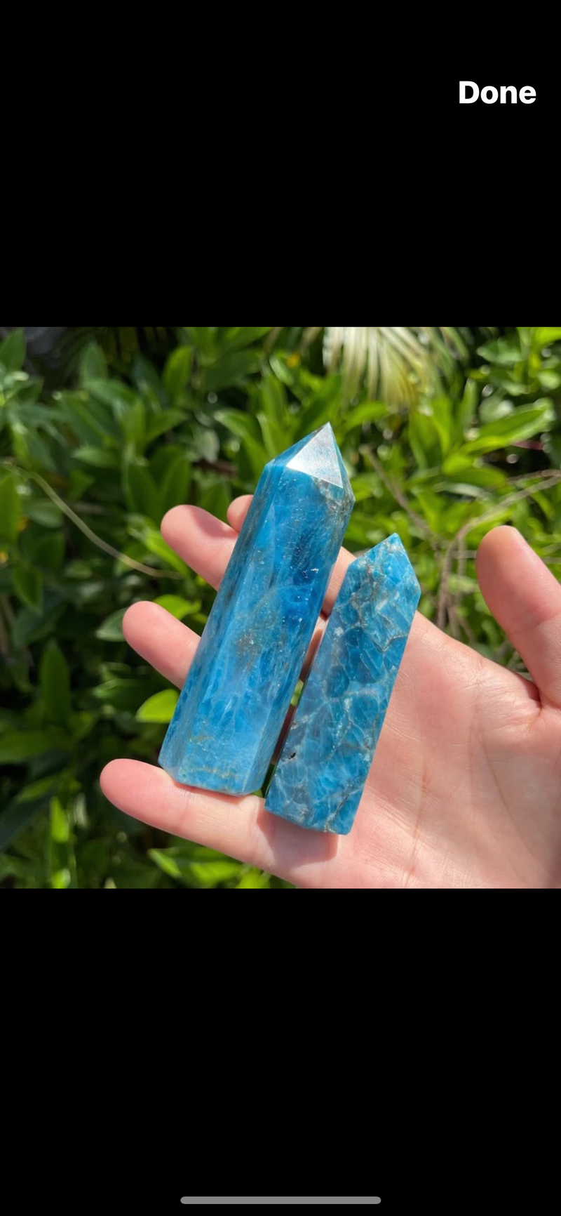 Blue Apatite Tower | WILD FLIER GIFTS AND APPAREL