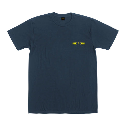 Dark Seas Division Light Keeper Pigment T-Shirt-Navy