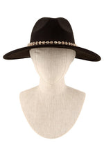 Rhinestone Accent Fedora Hats