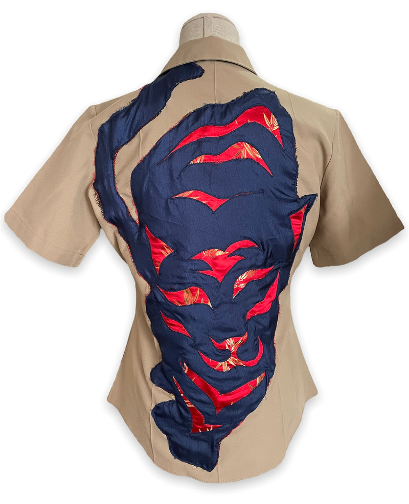 Red By Design #73 Panther Button Up - WILD FLIER GIFTS AND APPAREL