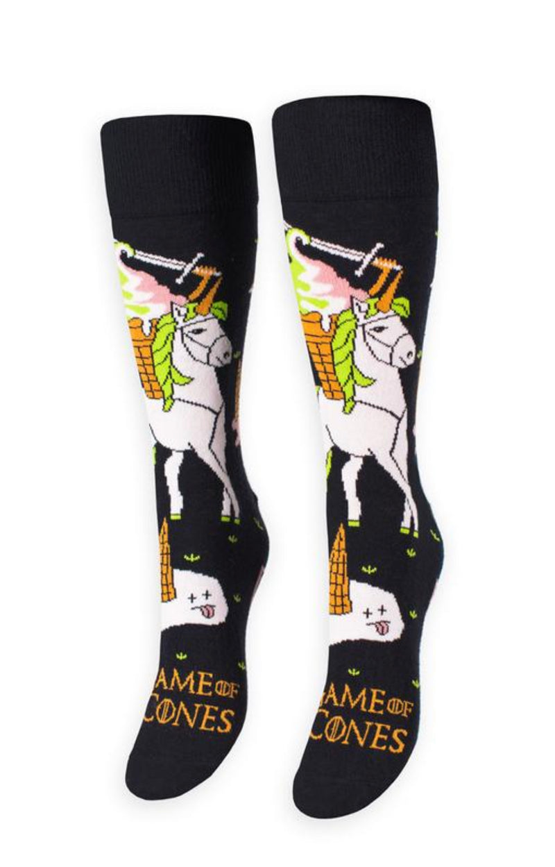 Freaker Feet Socks- Game Of Cones - WILD FLIER GIFTS AND APPAREL