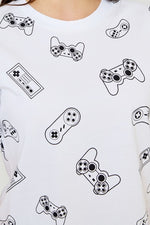Organic Generation Game Console Controller Print Tee