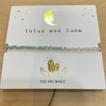 Lotus and Luna Goddess Bracelet Collection