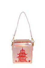 Mini China Style Lunch Box Shape Bag With Handle - WILD FLIER GIFTS AND APPAREL