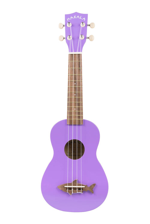 Kala Makala Shark Sea Urchin Purple Soprano Ukulele - WILD FLIER GIFTS AND APPAREL