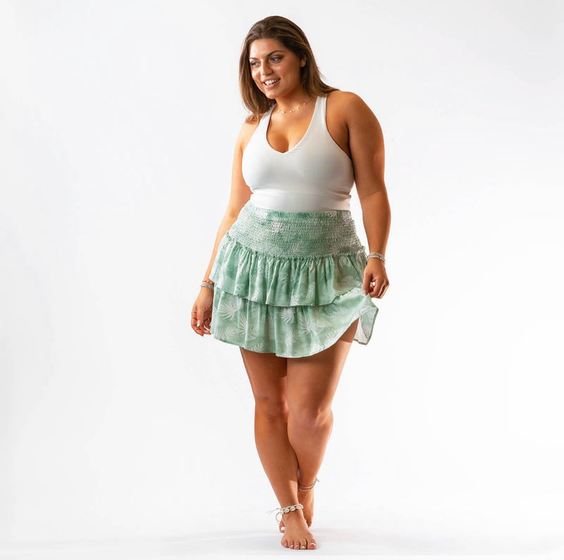 Lotus and Luna Madagascar Ruffle Skirt - WILD FLIER GIFTS AND APPAREL