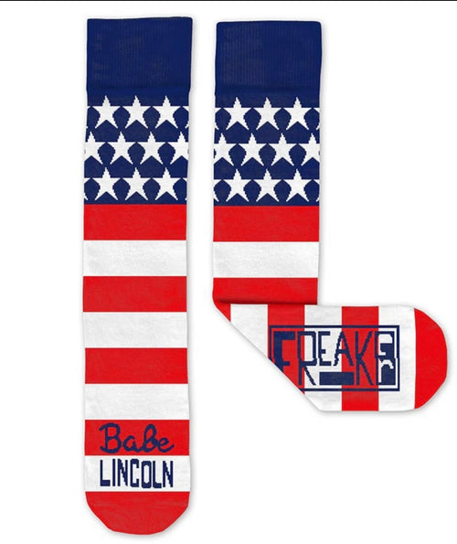 Freaker Feet Socks Babe Lincoln - WILD FLIER GIFTS AND APPAREL