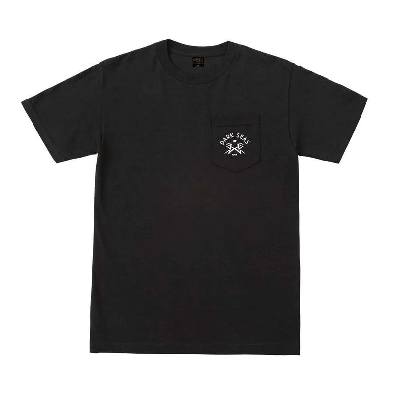 Dark Seas Division Sacred Spot Black Basic Pocket T-Shirt