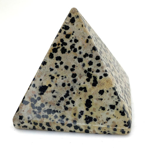 Pebble House Dalmatian Jasper Pyramids - WILD FLIER GIFTS AND APPAREL