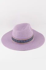 Star Pattern Panama Hat - WILD FLIER GIFTS AND APPAREL