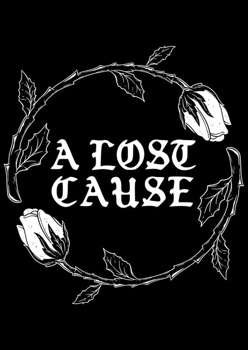 A Lost Cause Official Rouge Boyfriend Tee - WILD FLIER GIFTS AND APPAREL