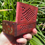 Mini Wooden Coffin Box