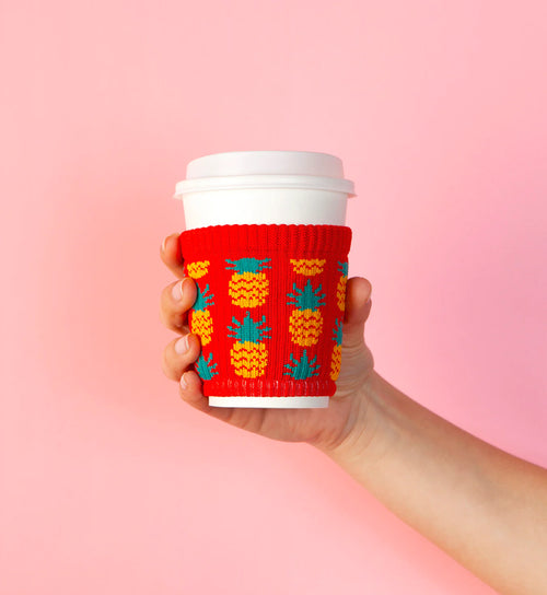 Freaker Slippy Coffee Cup Sleeve & Can Koozie-Pineapple - WILD FLIER GIFTS AND APPAREL