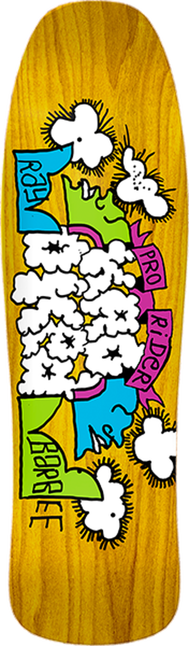 Krooked Ray Barbee Clouds Deck Assorted Stain 9.5 - WILD FLIER GIFTS AND APPAREL