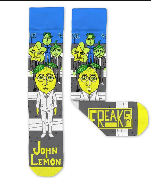 Freaker Feet Socks- John Lemon - WILD FLIER GIFTS AND APPAREL