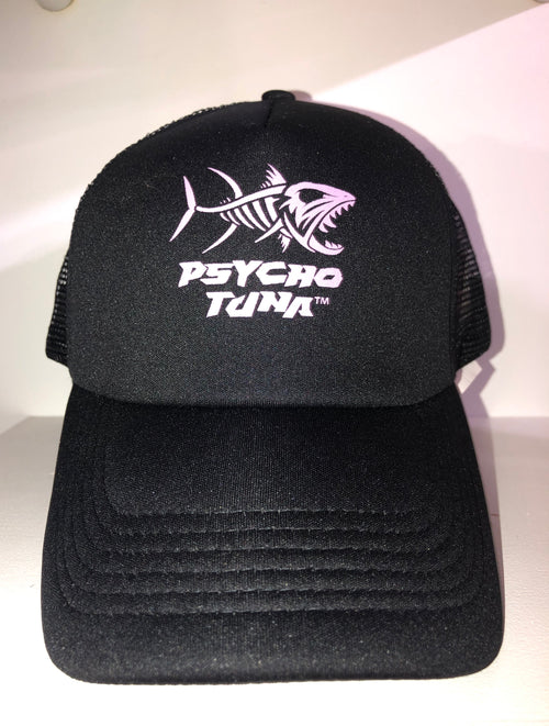 Psycho Tuna Trucker Hats - WILD FLIER GIFTS AND APPAREL