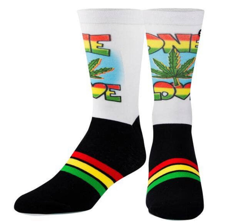 Odd Sox- One Love Airbrush - WILD FLIER GIFTS AND APPAREL