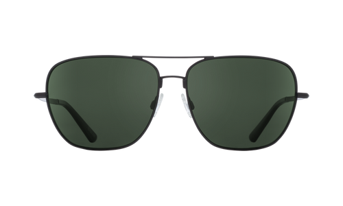 Spy Optic Tatlow Matte Black HD Plus Gray Green Polar Sunglasses