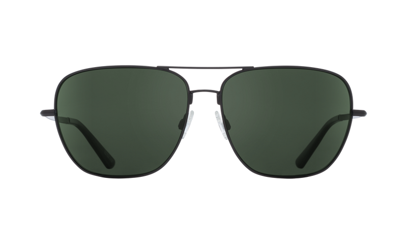 Spy Optic Tatlow Matte Black HD Plus Gray Green Polar Sunglasses - WILD FLIER GIFTS AND APPAREL