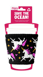 Freaker Slippy Coffee Cup Sleeve & Can Koozie-Unicorn
