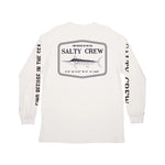 Salty Crew Stealth Standard L/S Tee-White