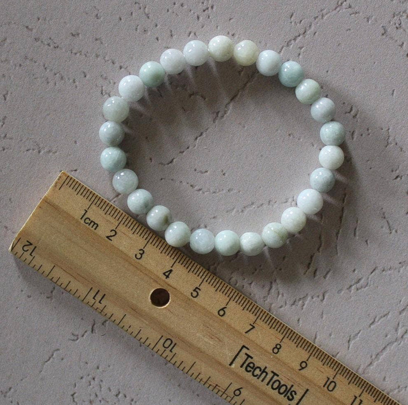 Pebble House Jade Bracelet 8mm - WILD FLIER GIFTS AND APPAREL