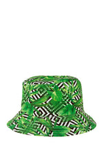 Tropical with Diamond Print Bucket Hat