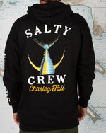 Salty Crew Tailed Hood Fleece- Black - WILD FLIER GIFTS AND APPAREL