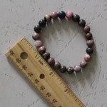Pebble House Rhodonite Bracelet 8mm (Crystals and Stones) - WILD FLIER GIFTS AND APPAREL