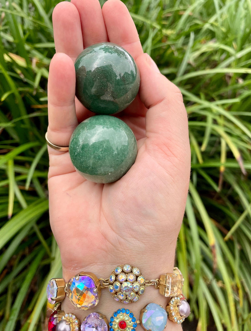 Pebble House Green Aventurine Sphere - WILD FLIER GIFTS AND APPAREL