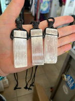 Leather Cord Raw Gemstone Necklaces - WILD FLIER GIFTS AND APPAREL