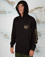 Salty Crew Bruce Hood Tech L/S Tee-Black - WILD FLIER GIFTS AND APPAREL