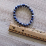 Pebble House Sodalite Bracelet 8mm (Crystals and Stones) - WILD FLIER GIFTS AND APPAREL
