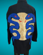 Red By Design #11 Blue Snake Long Sleeve Shirt - WILD FLIER GIFTS AND APPAREL