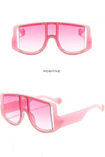 SJ Style Retro Oversized Rave Sunglasses