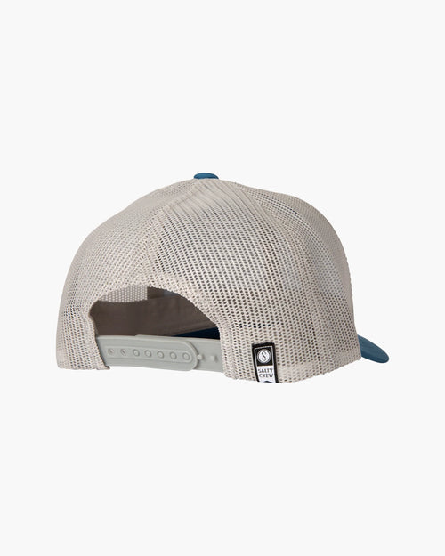 Salty Crew Marlin Mount Retro Trucker Hat- Heather Grey/Black - WILD FLIER GIFTS AND APPAREL